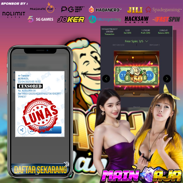 CASH MANIA JUGA GACORRR!!!