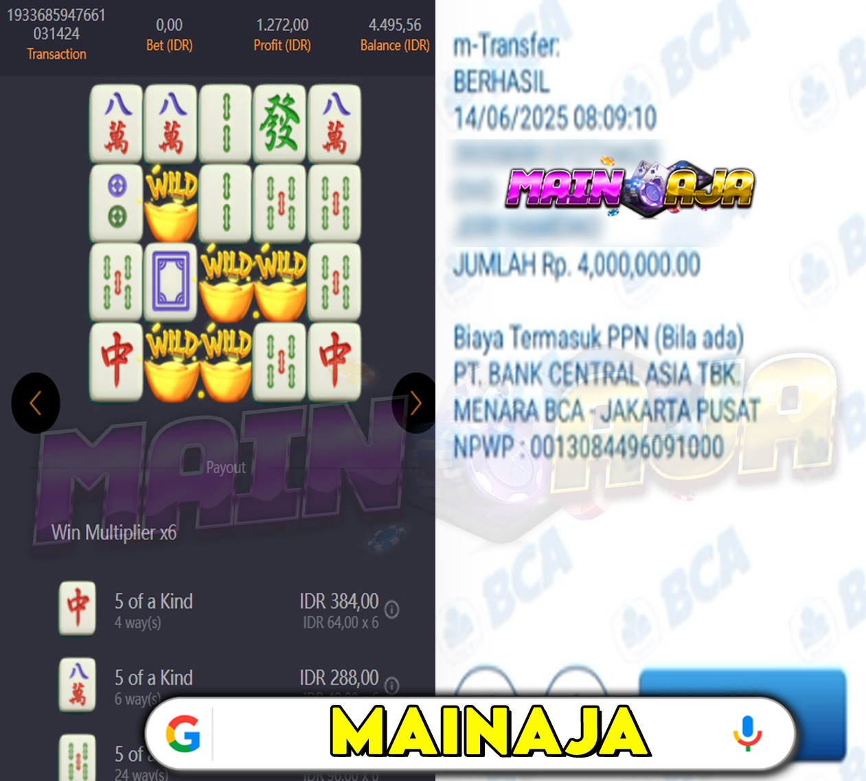 GAME MAHJONG
