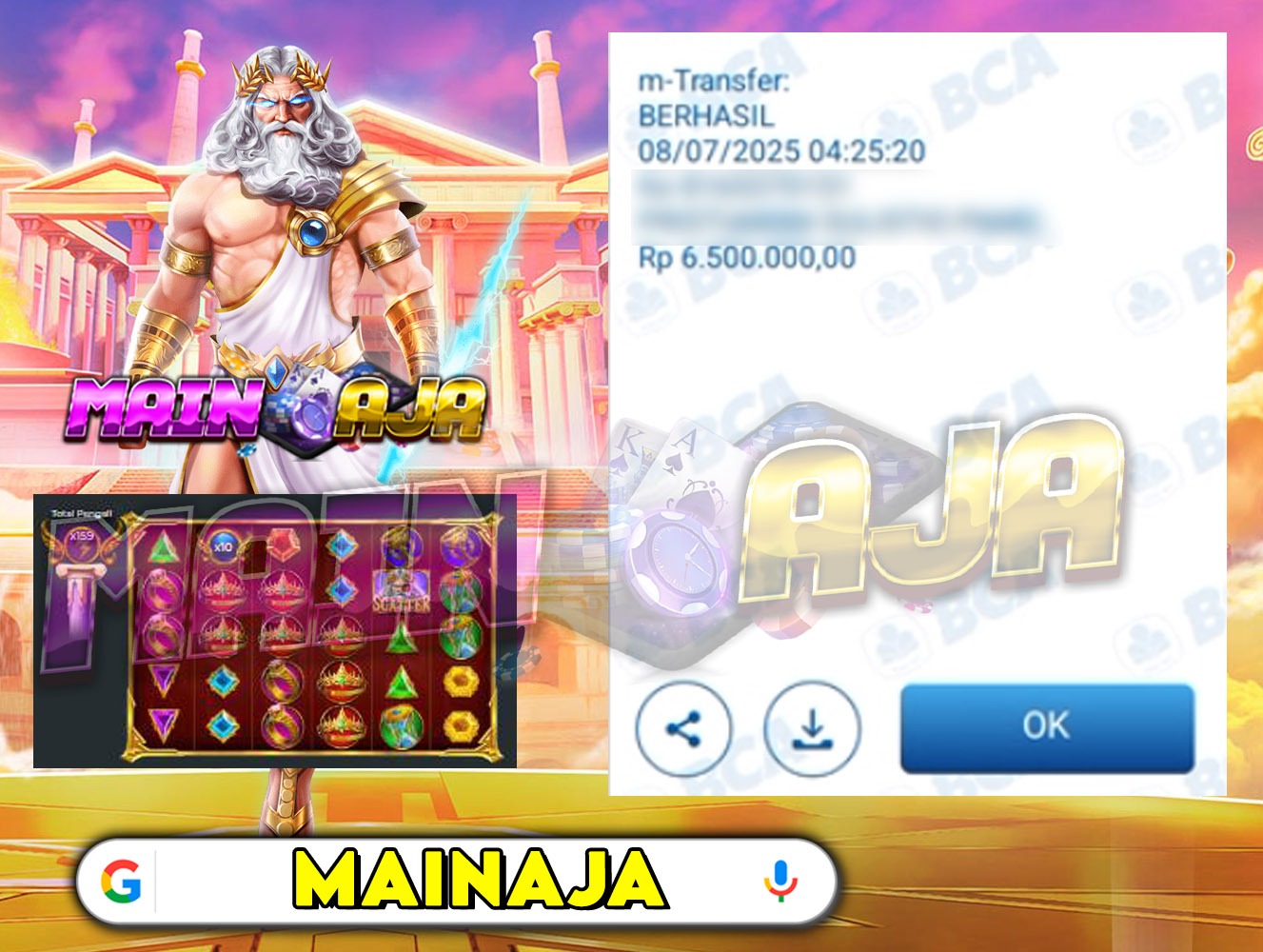 SUPER SCATTER MEMANG BEDA!!!