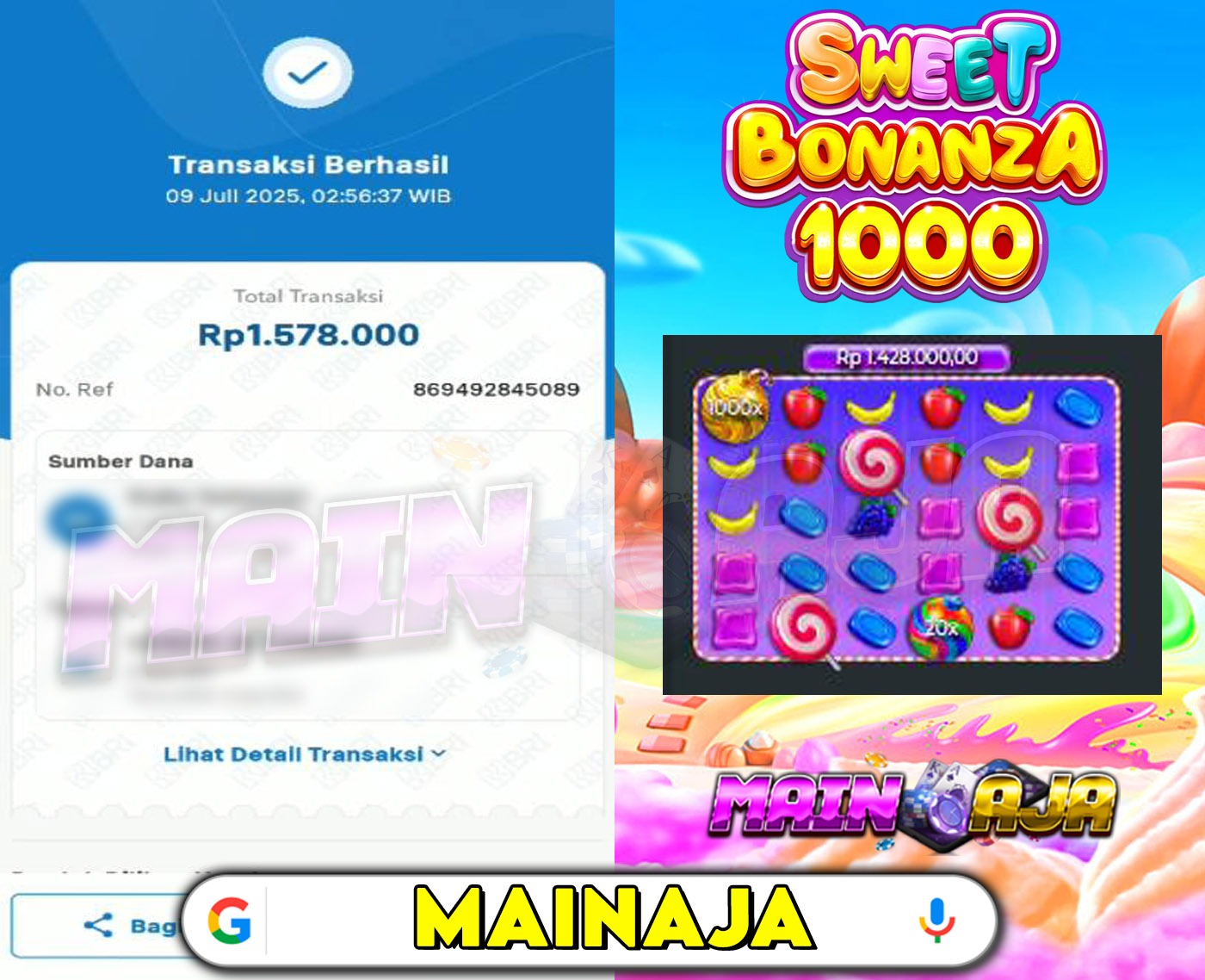BONANZA 1000 EMANG BEDA