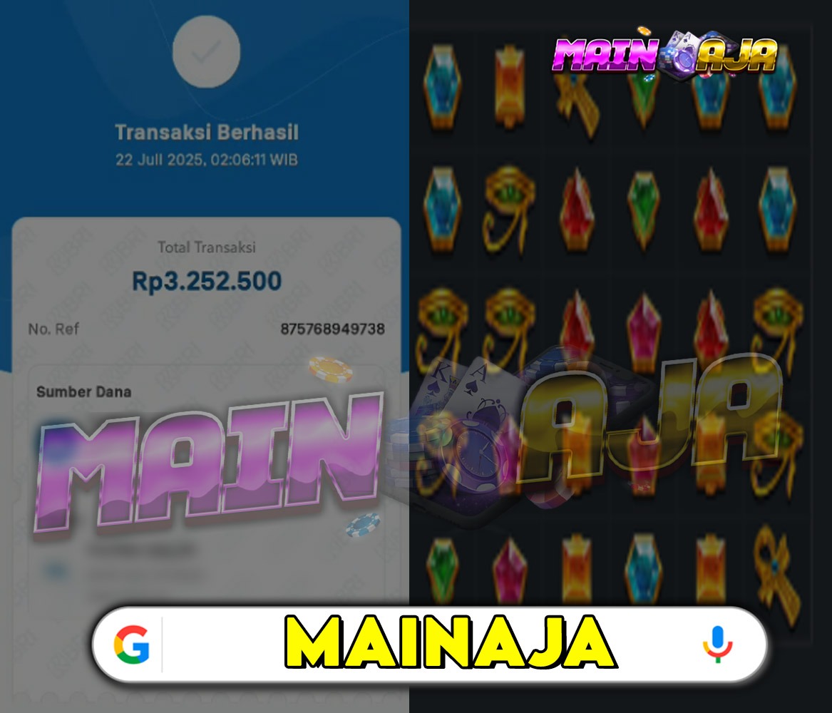 DI MANA LAGI HANYA DENGAN MODAL RECEH BISA WD BESAR KALO BUKAN DI DISITUS MAINAJA