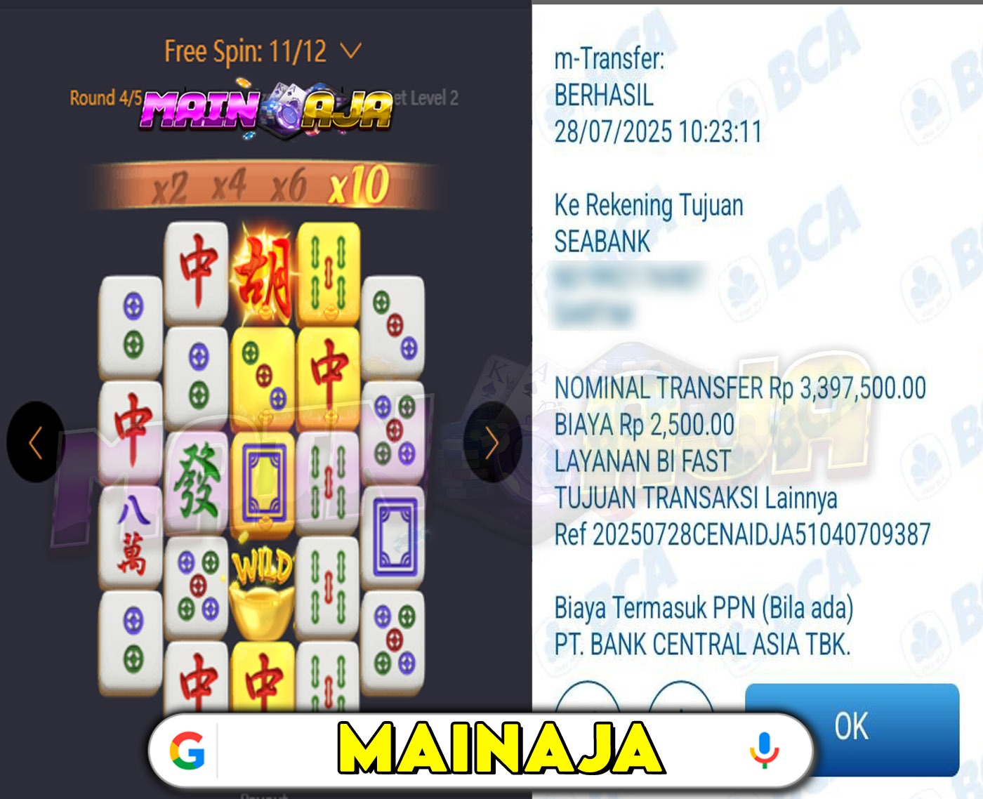 DI MANA LAGI HANYA DENGAN MODAL RECEH BISA WD BESAR KALO BUKAN DI DISITUS MAINAJA