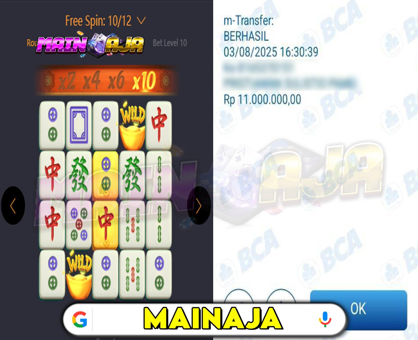 DI MANA LAGI HANYA DENGAN MODAL RECEH BISA WD BESAR KALO BUKAN DI DISITUS MAINAJA