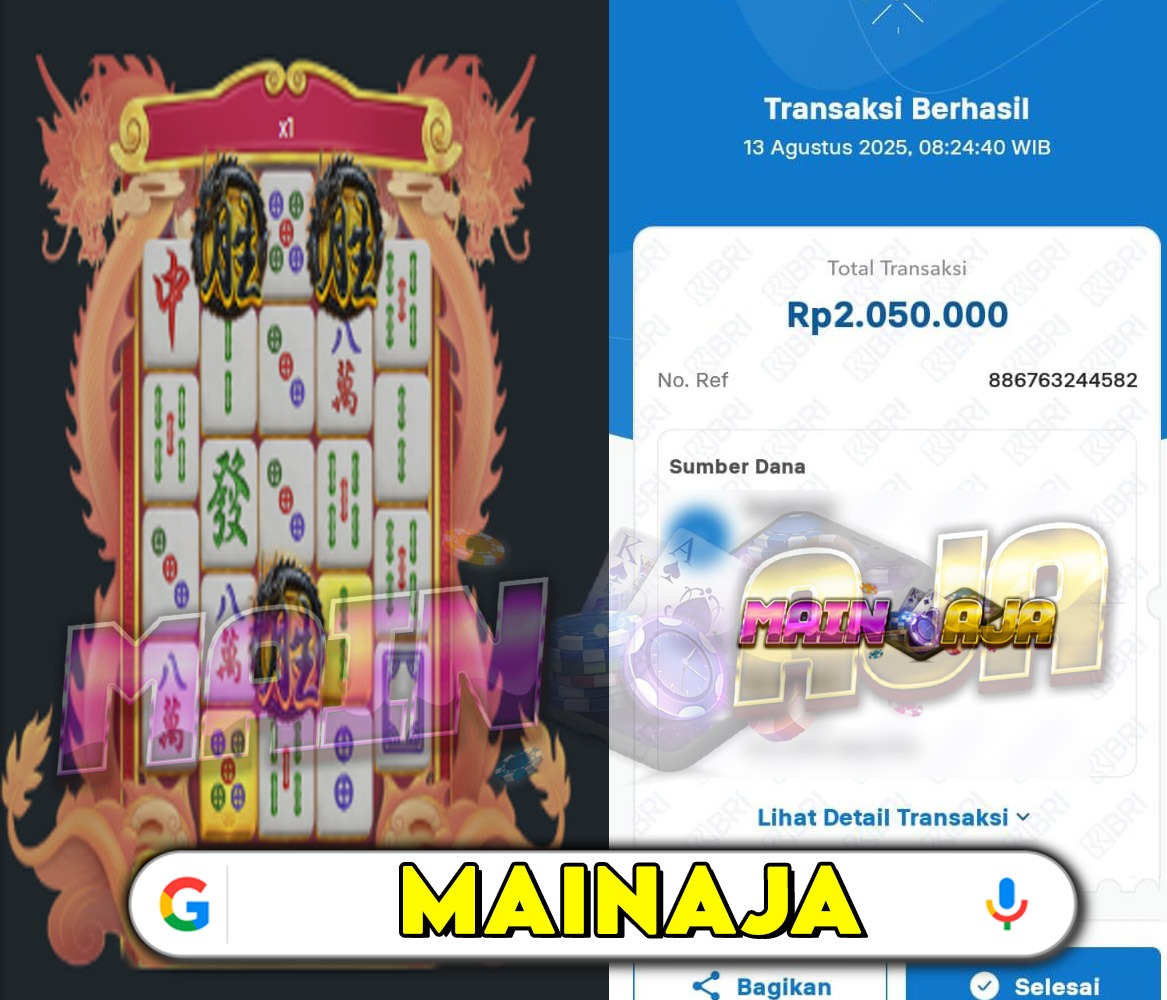 DI MANA LAGI HANYA DENGAN MODAL RECEH BISA WD BESAR KALO BUKAN DI DISITUS MAINA