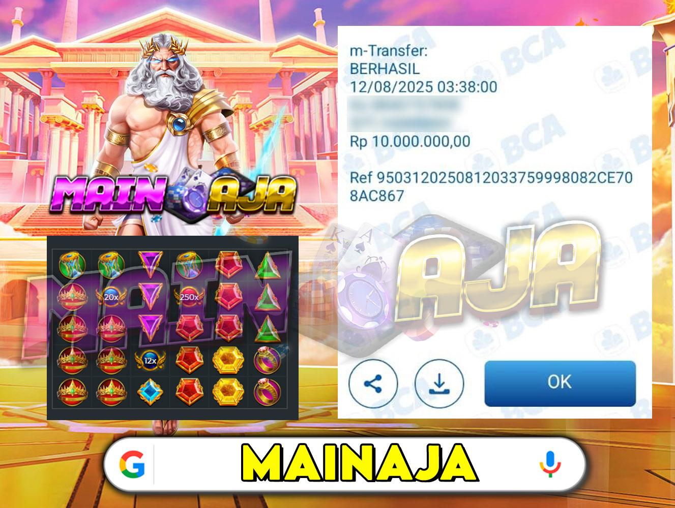 DI MANA LAGI HANYA DENGAN MODAL RECEH BISA WD BESAR KALO BUKAN DI DISITUS MAINA