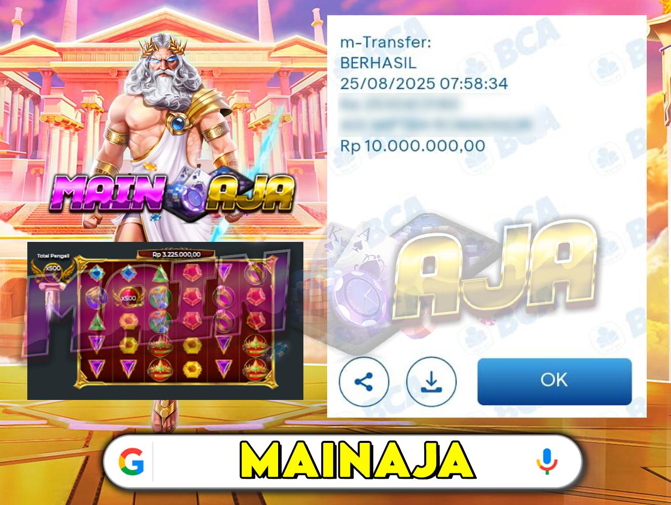 DI MANA LAGI HANYA DENGAN MODAL RECEH BISA WD BESAR KALO BUKAN DI DISITUS MAINA