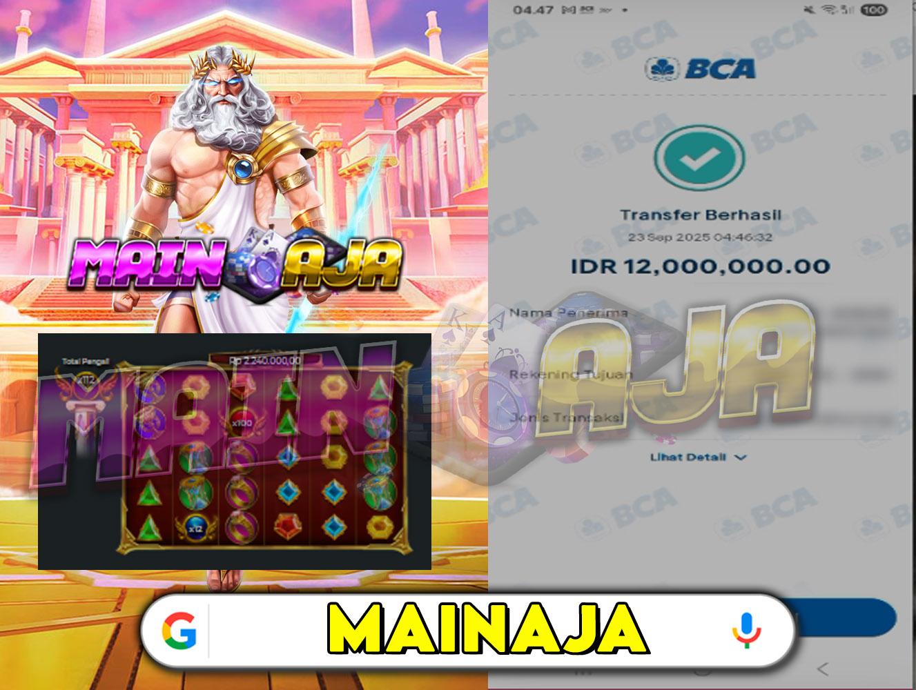 DI MANA LAGI HANYA DENGAN MODAL RECEH BISA WD BESAR KALO BUKAN DI DISITUS MAINA