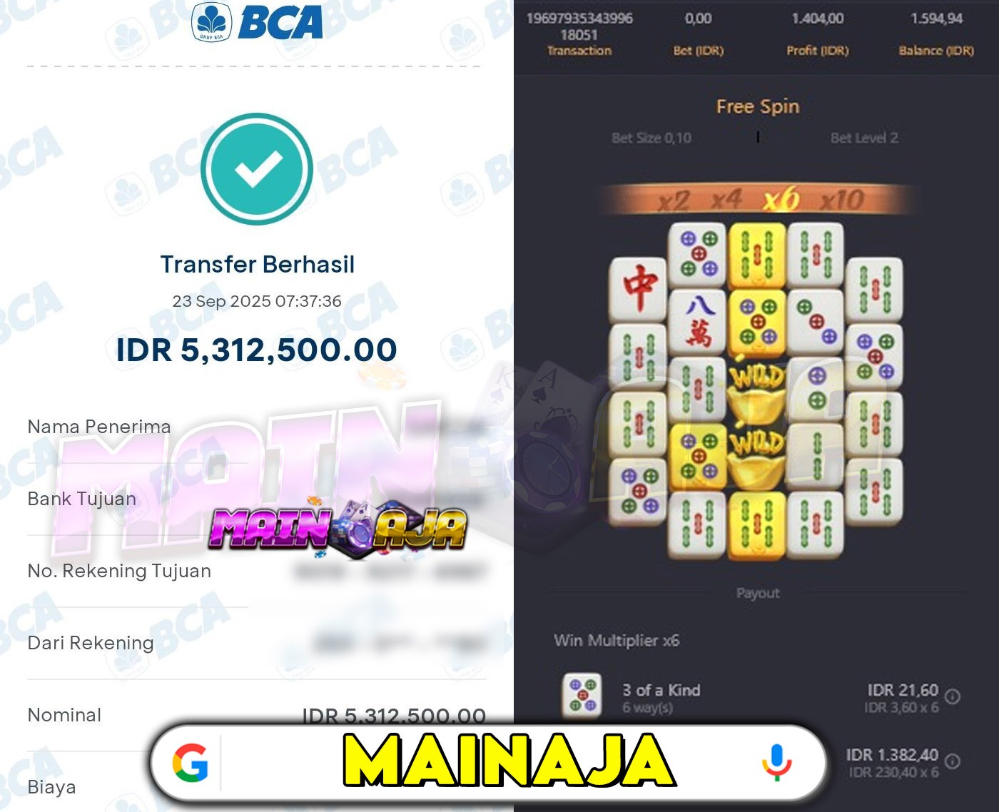 DI MANA LAGI HANYA DENGAN MODAL RECEH BISA WD BESAR KALO BUKAN DI DISITUS MAINA